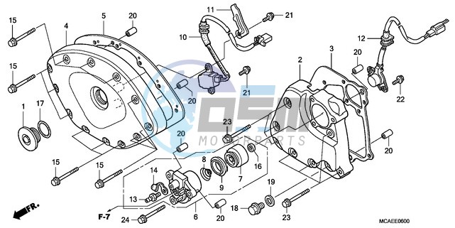 FRONT COVER/TRANSMISSION COVER