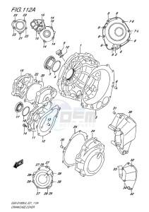 GSX-S1000 EU drawing CRANKCASE COVER