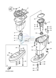 F40BMHDL drawing UPPER-CASING