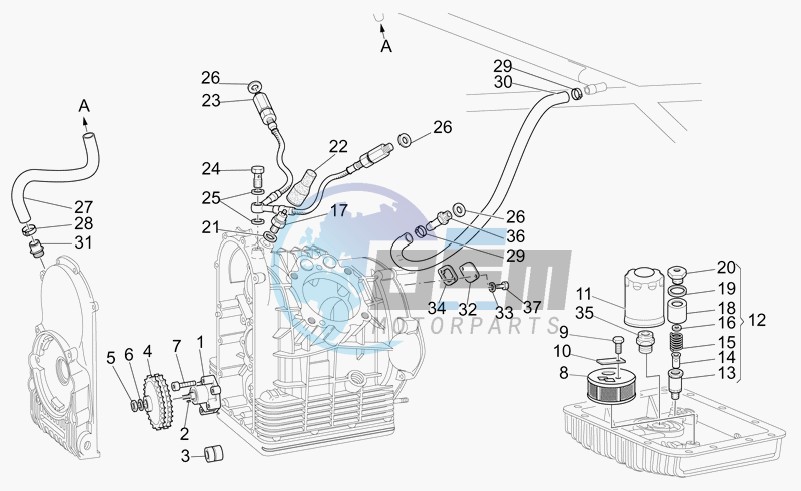 Supply - oil pump