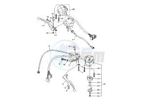 XVS DRAG STAR 250 drawing HANDLE SWITCH – LEVER