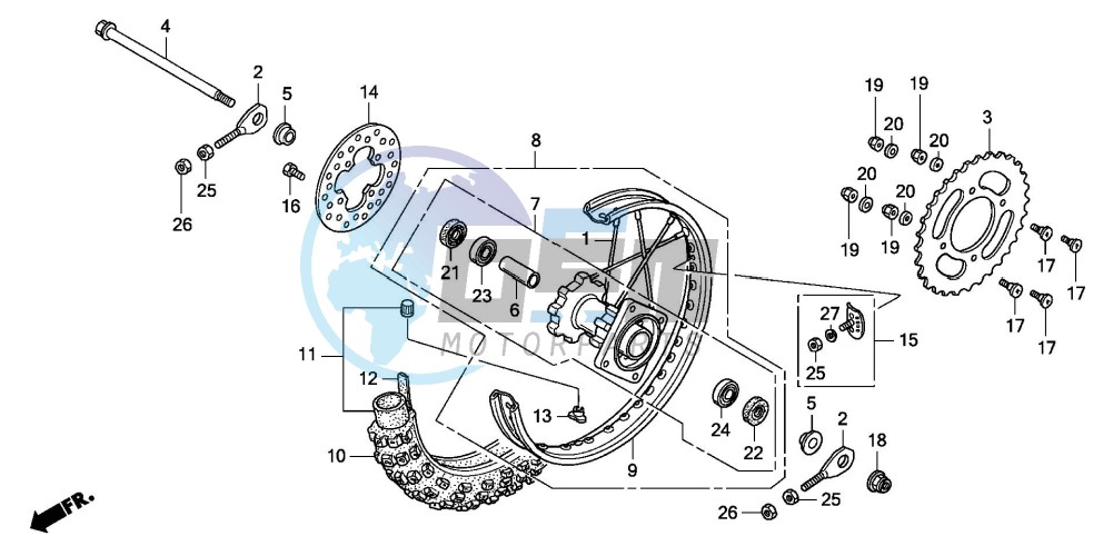 REAR WHEEL