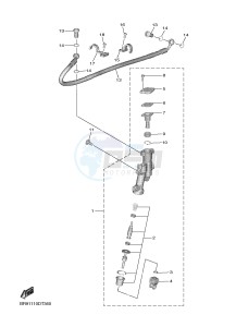 YZ450F (BR92) drawing REAR MASTER CYLINDER