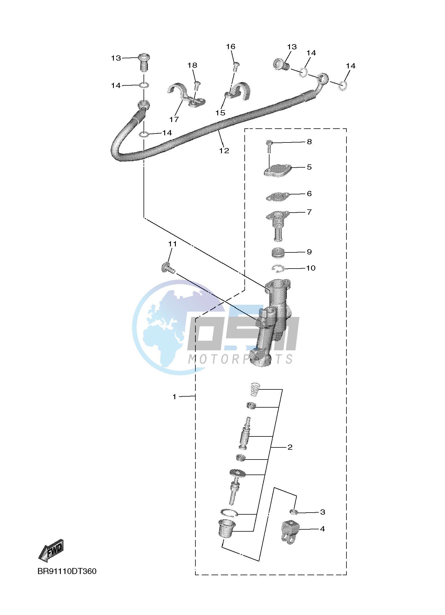 REAR MASTER CYLINDER