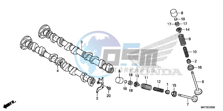 CAMSHAFT/ VALVE