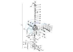 SR 125 drawing CARBURETOR