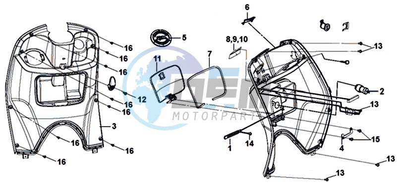 COVER INNER LEG