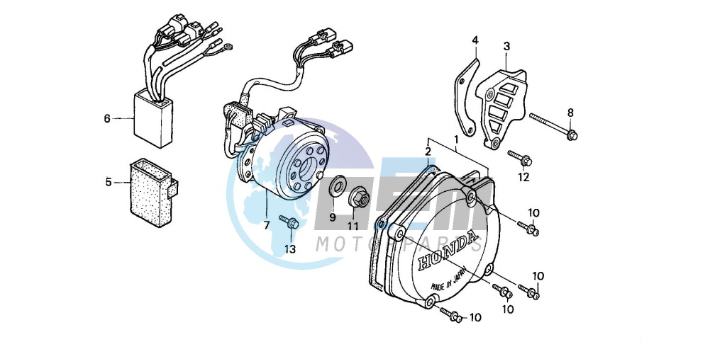 LEFT CRANKCASE COVER