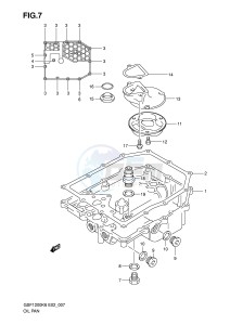 GSF1200 (E2) Bandit drawing OIL PAN