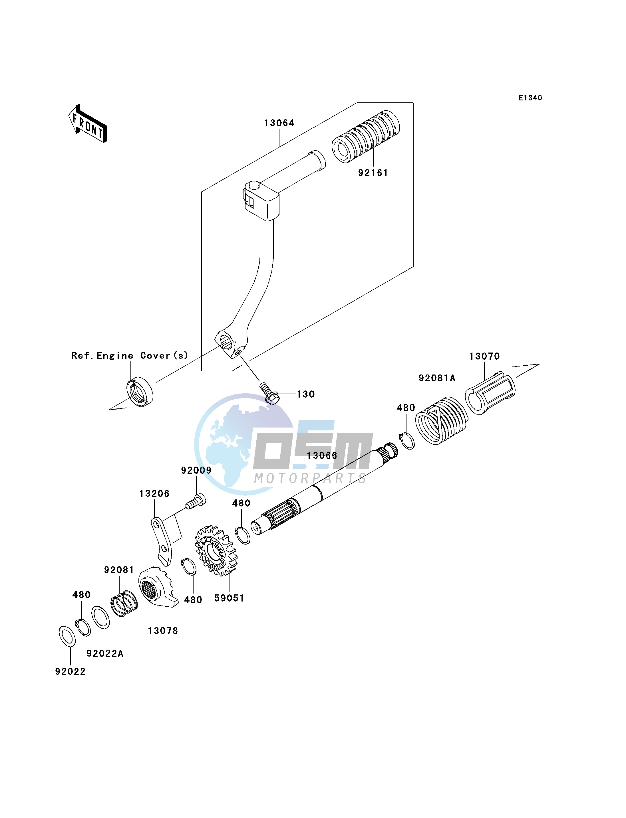 KICKSTARTER MECHANISM