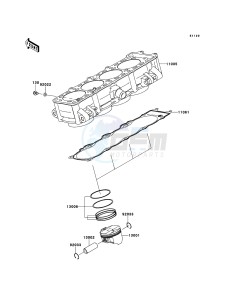 Z750R ZR750NCF UF (UK FA) XX (EU ME A(FRICA) drawing Cylinder/Piston(s)