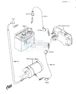 JS 300 A [300 SX] (A1-A5) [300 SX] drawing ELECTRICAL EQUIPMENT