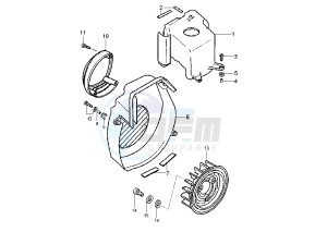 EW SLIDER 50 drawing AIR SHROUD , FAN