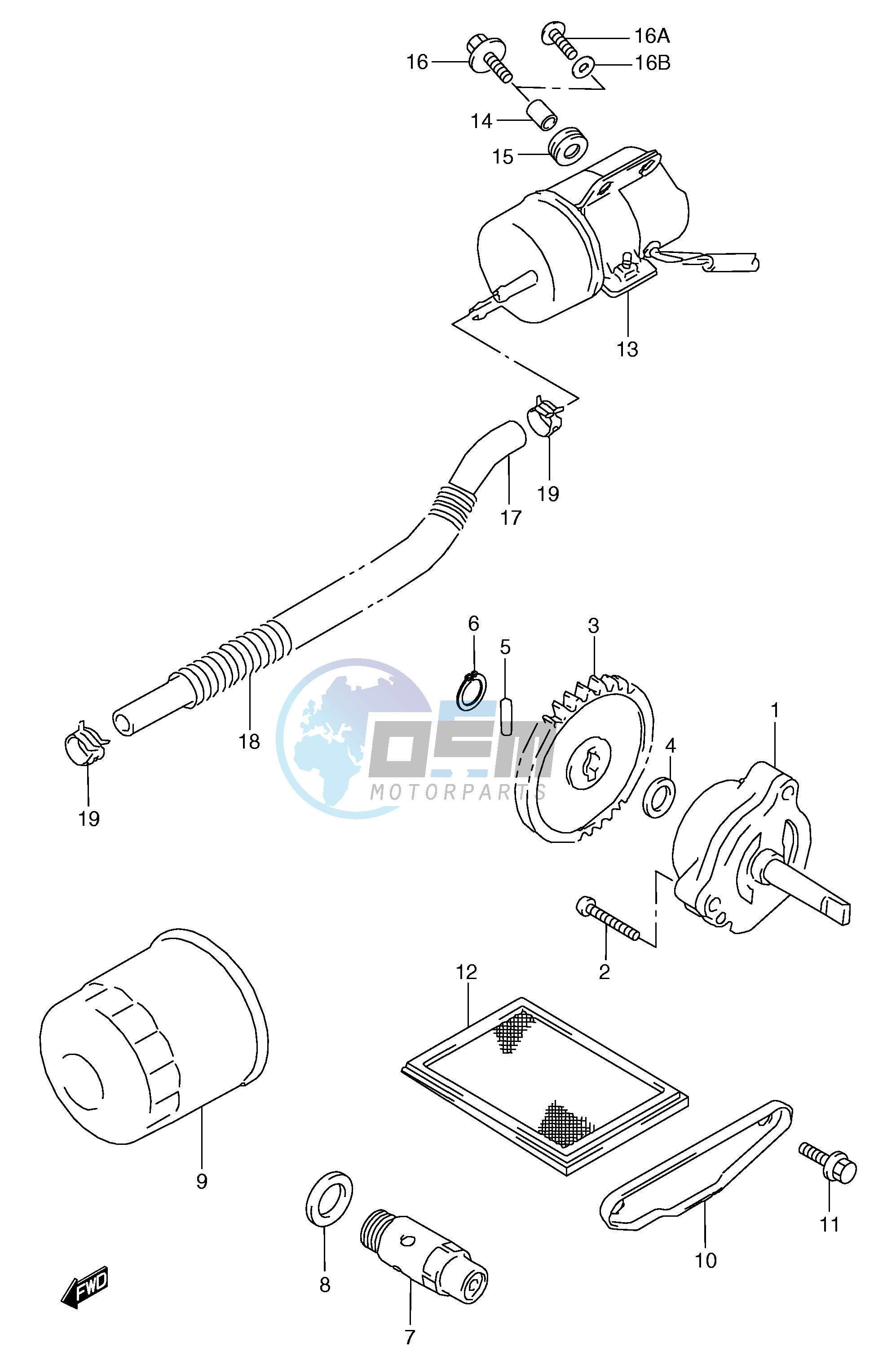 OIL PUMP FUEL PUMP