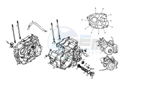 SENDA SM BAJA - 125 CC VTHSC2E1A EU2 & EU3 drawing CRANKCASE