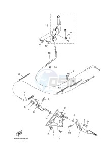 YXM700E YXM70VPHH (B42J) drawing PEDAL WIRE