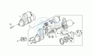 California 1100 EV (V11 EV Usa) EV (V11 EV Usa) drawing Starter motor