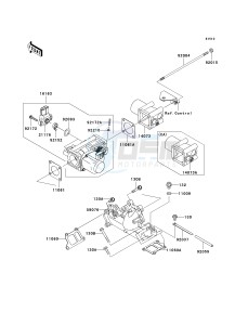 KAF 620 R [MULE 4010 TRANS4X4] (R9F-RAFA) RAFA drawing THROTTLE