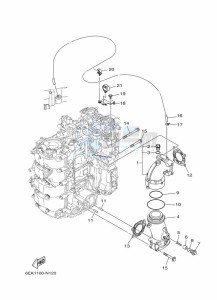 F115BETX drawing EXHAUST