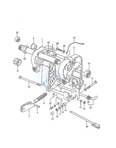 dt 30c drawing Clamp Bracket (1988 to 1993)