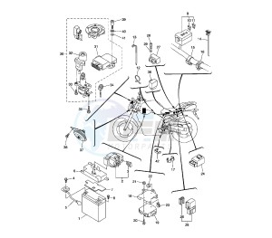 FZ6 S2 600 drawing ELECTRICAL DEVICES