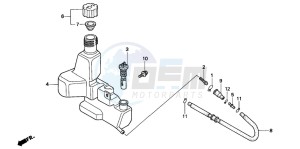 SFX50 drawing OIL TANK