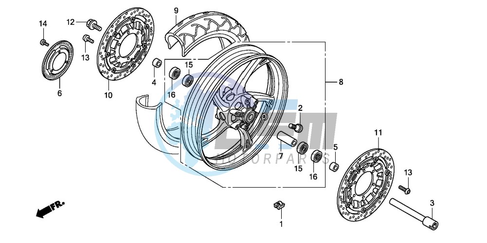 FRONT WHEEL