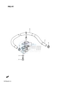 VS750GL (E1) INTRUDER drawing FUEL COCK