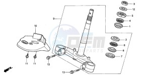 NES150 125 drawing STEERING STEM