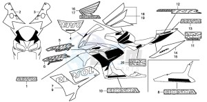 CBR1000RR drawing STRIPE/MARK (11)