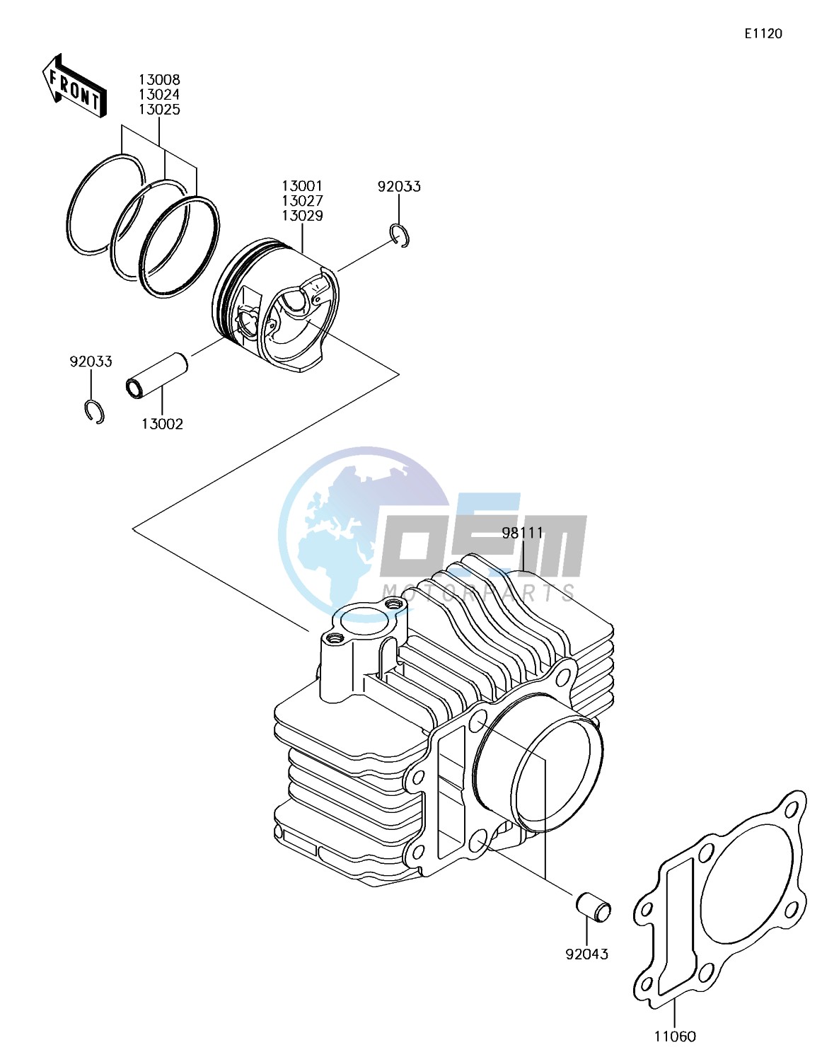 Cylinder/Piston(s)