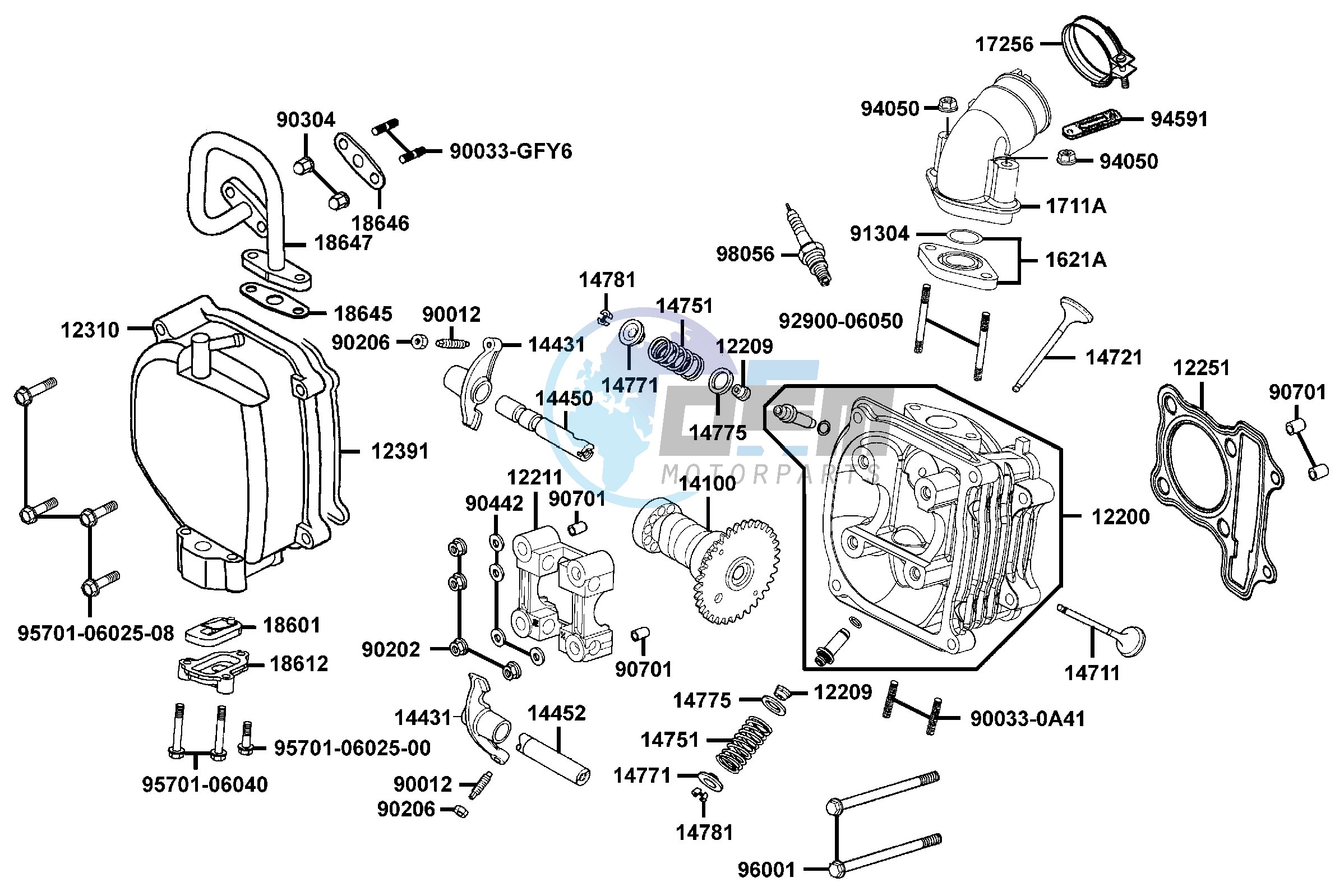 Cylinder Head Cover  Cylinder