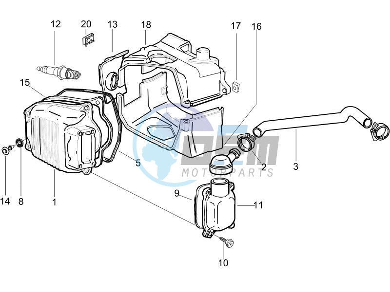 Cylinder head cover