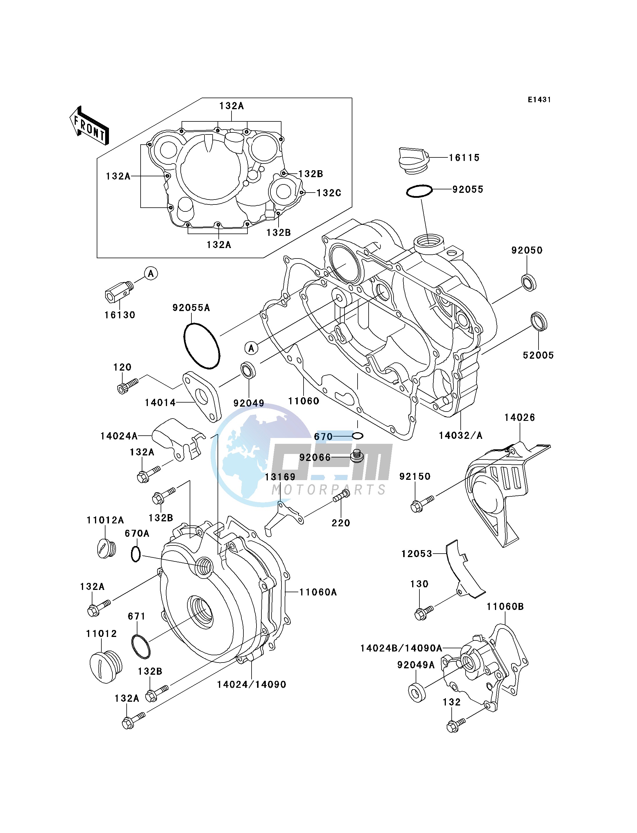 ENGINE COVER-- S- -