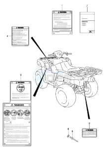 LT-A750X drawing LABEL (LT-A750XL3 P24)