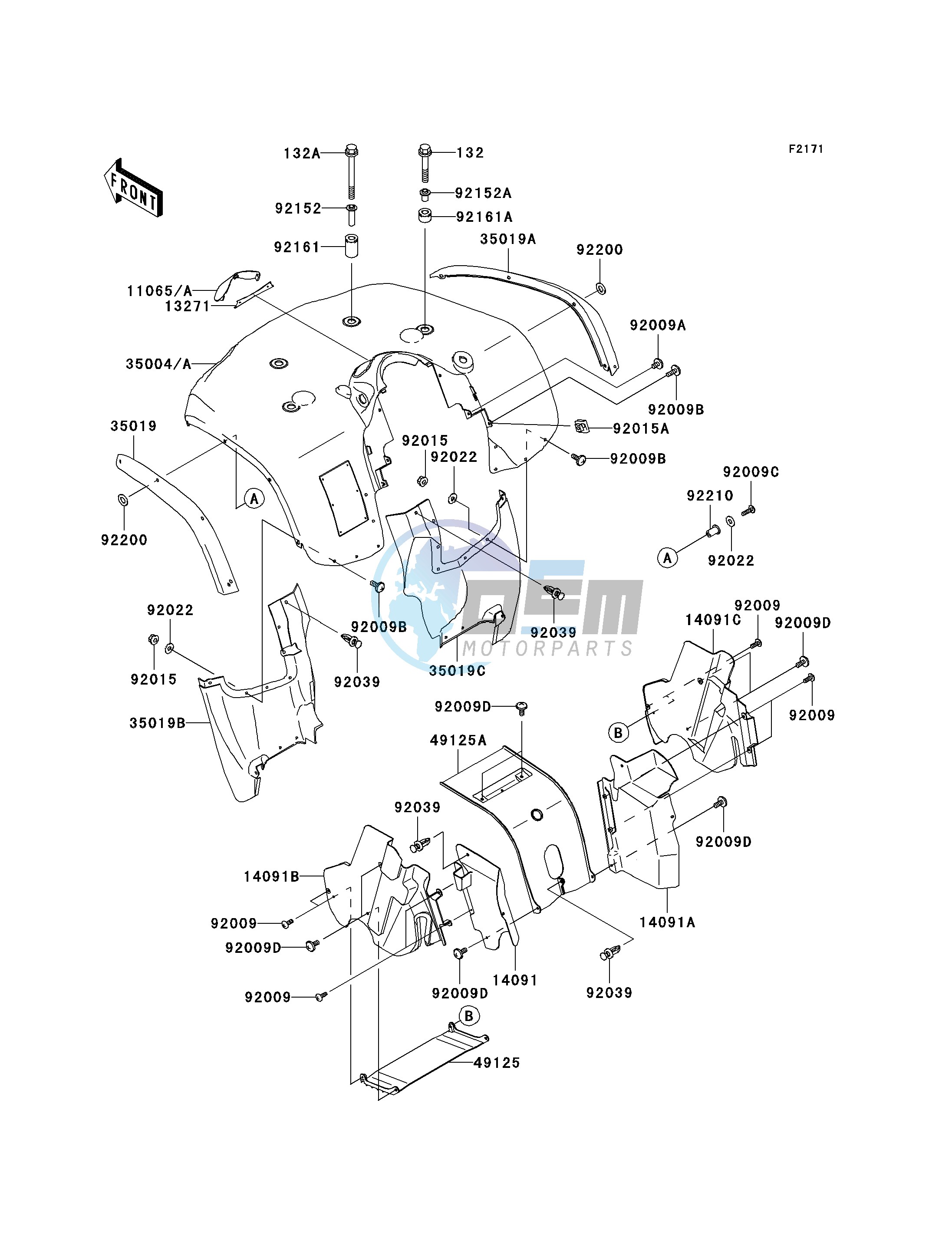 FRONT FENDER-- S- -