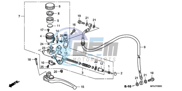 CLUTCH MASTER CYLINDER