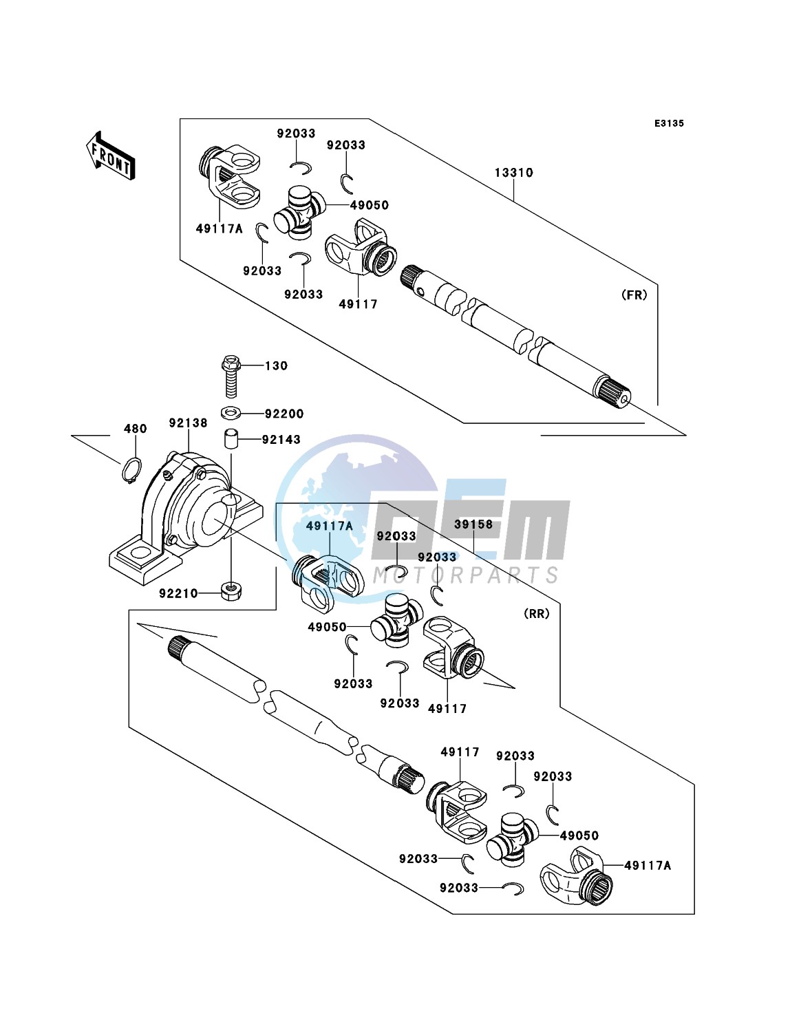 Drive Shaft-Propeller