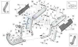 ETV 1000 Capo Nord Capo Nord drawing Exhaust pipe