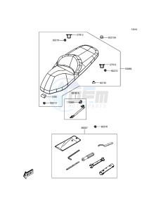 J300 SC300AGF XX (EU ME A(FRICA) drawing Seat