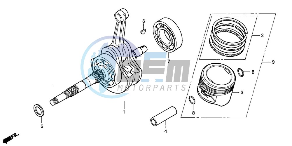 CRANKSHAFT/PISTON