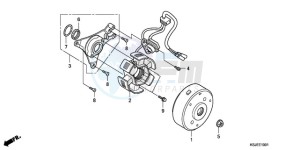 CRF100F9 Australia - (U) drawing GENERATOR (CRF100F)