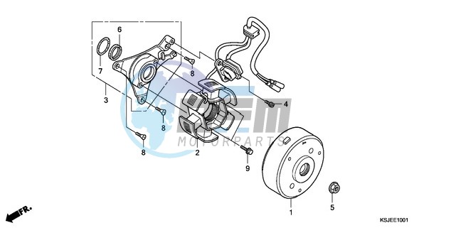 GENERATOR (CRF100F)