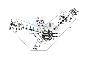 ORBIT III 50 45KMH (L8) EU drawing CYLINDER HEAD KPL.