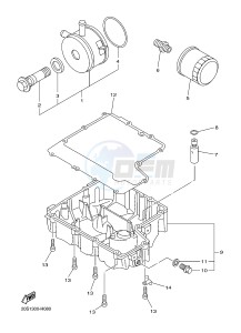 XJ6N 600 XJ6-N (NAKED) (20SS) drawing OIL CLEANER