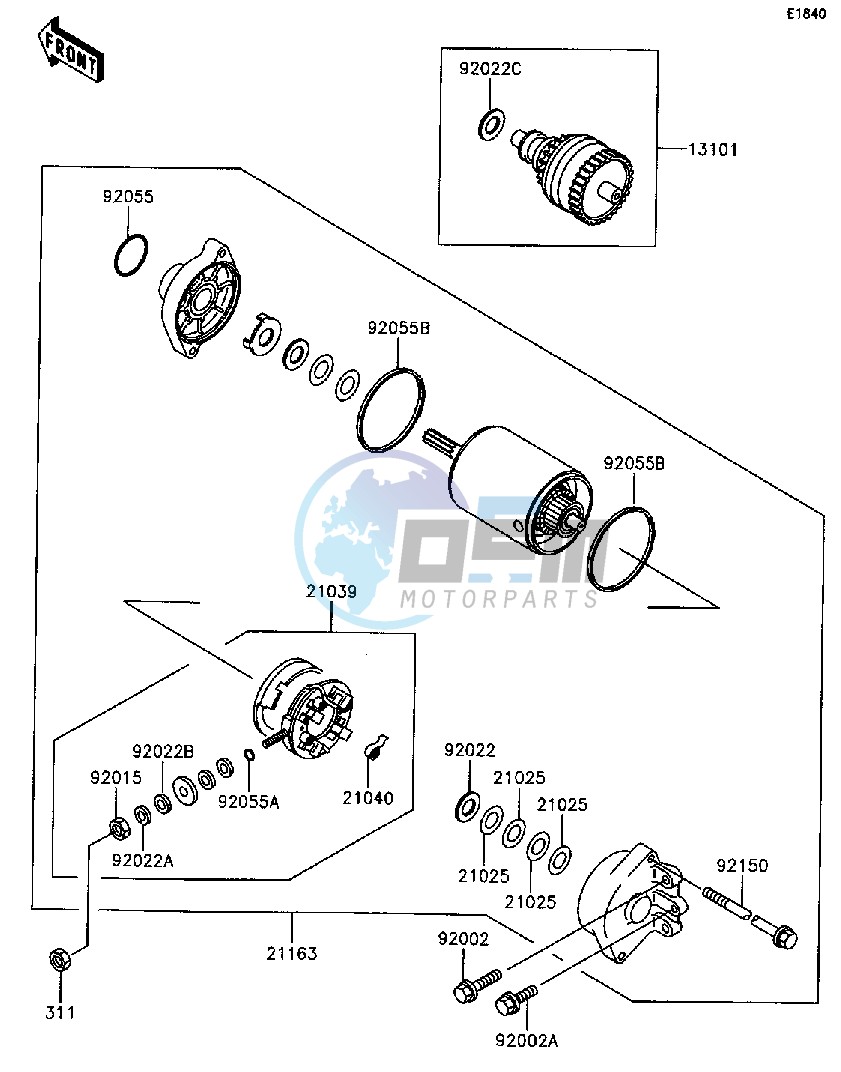 STARTER MOTOR