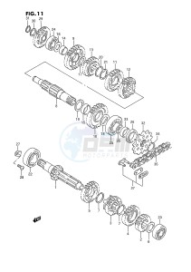 RM250 (E3) drawing TRANSMISSION