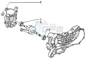 Liberty 50 4t drawing Crankshaft