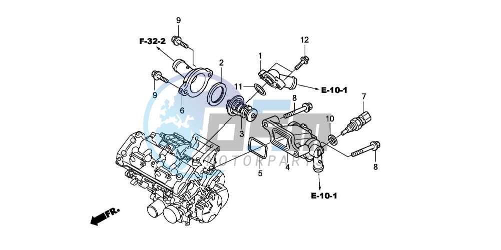 THERMOSTAT (CBF600S8/SA8/N8/NA8)