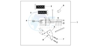 NSA700A9 Australia - (U / MME REF) drawing GRIP HEATER